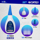 CA Glue Thick Viscosity Kit (3x1.75 oz.)