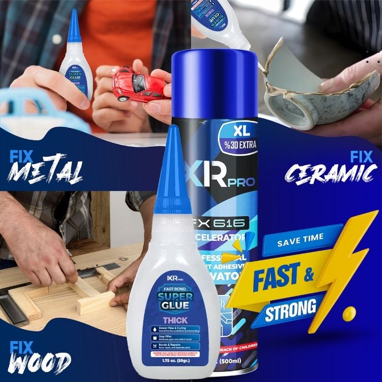 CA Glue Thick Viscosity and Activator