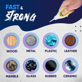 CA Glue Kit – Thin, Medium & Thick Viscosity Set (3 × 1.75 oz)